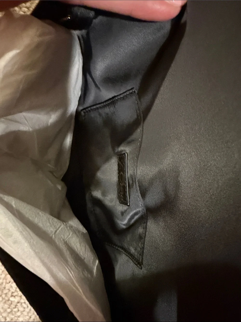 J. Crew sleek velvet